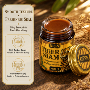 Bálsamo de Masaje Natural Botánico Tiger Siam 15g, Set de Regalo de 3 Piezas para Aliviar el Dolor Muscular y Articular de Todo el Cuerpo - Product Image 1