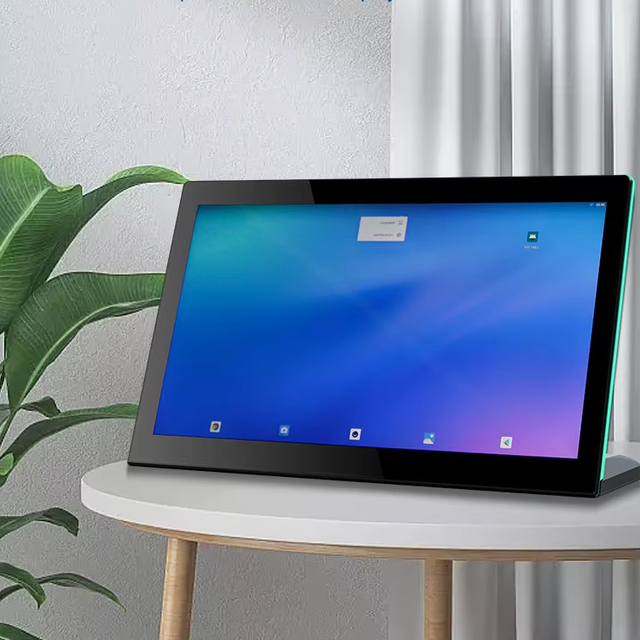 LR102T 10.1 Inch L-Shaped LED Bar Touch Screen Android Tablet PC All-in-One Restaurant Ordering 1G+32G L-Type Vertical Tablet