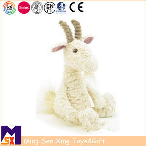 Jouets en peluche personnalisés Chèvre en peluche Chèvre blanche à <span class=keywords><strong>vendre</strong></span> - Product Image 4