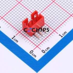 ZX-PH2.0-3PWZ-R Wire-to-Board Pin Header Bent Lead Through Hole,P=2mm Connector 1x3P 2mm Right Angle Insert PH - Product Image 1