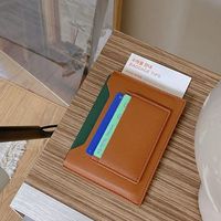 Étui de Passeport Personnalisé en Cuir PU Tendance, Durable et Mince, avec Clip, Porte-Cartes Multi-emplacements, Housse de Passeport Portable