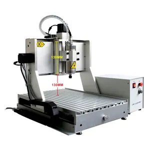 Hot Sale CNC Engraving Drilling Milling Machine 3Axis LY CNC 3040ZH-VFD 1.5KW CNC Engraver