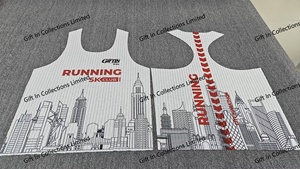 Camiseta Deportiva Personalizada de Secado Rápido para Club de Maratón, Camiseta Deportiva Transpirable de Malla sin Costuras para Gimnasio, Chaleco para Hombre - Product Image 3