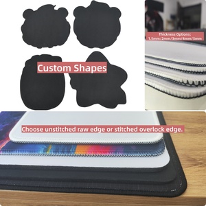 Factory Sublimation Blank Anime Desk Table <b>Mats</b> Custom Pattern Natural Rubber <b>Large</b> Gaming <b>Mouse</b> Pad with Natural Rubber Base - Product Image 2