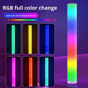 โคมไฟตั้งพื้น LED อัจฉริยะ หลอดไฟ RGB สร้างบรรยากาศ แสงกลางคืน ตั้งเวลาได้ เหมาะสำหรับห้องนอน แสงดาวคริสต์มาส สร้างบรรยากาศ ซิงค์กับจังหวะเพลง - Product Image 3