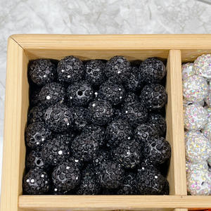 Perline in Resina con Strass da 10mm all'Ingrosso, Perline di Cristallo per Gioielli Fai-da-Te, Perline Distanziatrici - Product Image 5