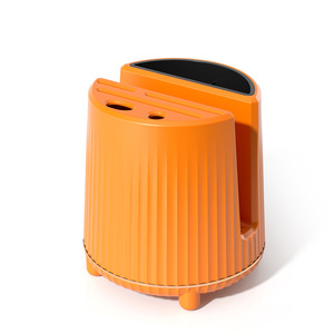 Support à couteaux rotatif Kitasugi avec planche à découper, rotation à 360 degrés, support à couteaux en plastique pour rangement de cuisine - Product Image 5