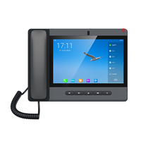Téléphone VoIP à écran tactile de 10,1 pouces, système Android, téléphone IP vidéo