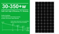 Solarmodule Fabrik Direkt vertrieb 550Watt mono kristalline Solarmodule Photovoltaik-Module Wiederauf ladbare 12-V/24-V-Batterien