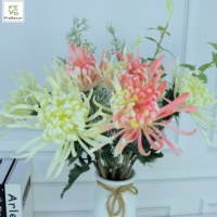 Hochwertige künstliche Chrysanthemen blumen mit einem Stiel und echtem Touch für Tische Thanksgiving-Abschluss Chinesisches Neujahr
