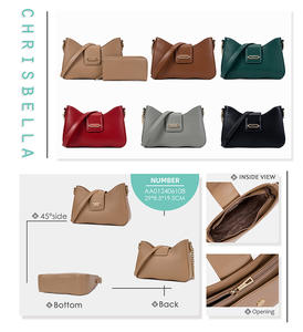 Nuovo Arrivo <span class=keywords><strong>Borsa</strong></span> Chrisbella <span class=keywords><strong>a</strong></span> <span class=keywords><strong>Mano</strong></span> e <span class=keywords><strong>a</strong></span> Spalla da Donna, <span class=keywords><strong>Borsa</strong></span> Sottomanica Casual Femminile di Marca in Pelle - Product Image 5