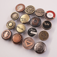 Usine de boutons Jinyi, accessoires vestimentaires, boutons métalliques vintage personnalisés avec logo gravé, boutons et rivets pour jeans en denim