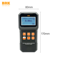 Jauge d'épaisseur ultrasonique BRK BT-T7A pour la mesure de l'épaisseur des matériaux en acier, aluminium, cuivre et plastique, même sous la couche de peinture