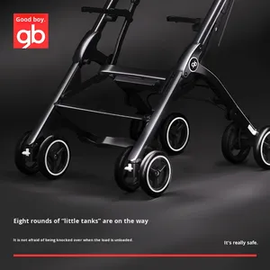 Goodbaby <span class=keywords><strong>Gb</strong></span> Pockit 3H Cochecito <span class=keywords><strong>de</strong></span> bebé ligero con un clic Cochecito <span class=keywords><strong>de</strong></span> bolsillo conveniente plegable con accesorio para asiento <span class=keywords><strong>de</strong></span> <span class=keywords><strong>coche</strong></span> - Product Image 4