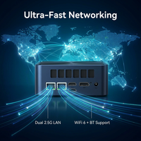 Mini PC R5-6600U R5-6600H R7-6800H R7-8745HS CPU 16 GB RAM Mini PC Windows Salida de Video 4K WiFi Dual Mini PC Empresarial