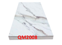 Panneaux muraux en marbre PVC Panneaux de marbre en PVC pour décoration murale Panneaux de marbre en PVC