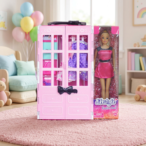 Factory Direct Travel Size Fashion Vinyl <b>Doll</b> 11.5 Inch with Full Wardrobe and <b>Accessories</b> for Bulk Store Supply - Product Image 1