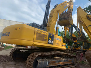 Excavadora de cadenas usada Komatsu PC450 japonesa importada con sistema hidráulico suave, ideal para recuperación de terrenos y construcción de carreteras - Product Image 1