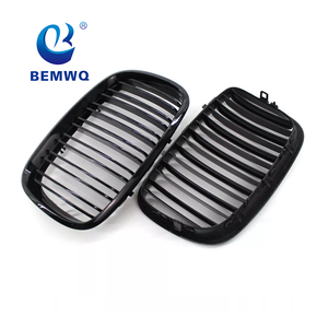 Griglia a rene di aspirazione paraurti nero lucido per <span class=keywords><strong>BMW</strong></span> X5 X6 E70 E71 <span class=keywords><strong>N55</strong></span> S63 51137157687 51137305589 - Product Image 2
