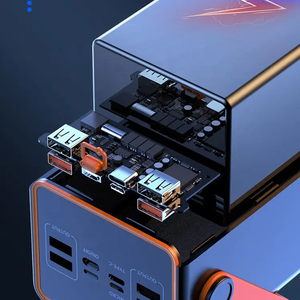 2024 thiết kế mới ngân hàng điện 70000mAh bốn USB ngân hàng điện pin sạc bên ngoài 50000mAh xách tay với ánh sáng LED - Product Image 6