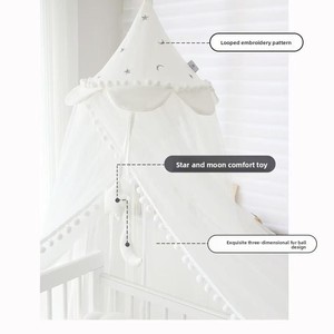 Mosquitera Plegable y Transpirable <span class=keywords><strong>para</strong></span> <span class=keywords><strong>Cuna</strong></span> <span class=keywords><strong>de</strong></span> Bebé, Estilo Yurta, sin Fondo, Ajustable y <span class=keywords><strong>de</strong></span> Cobertura Completa <span class=keywords><strong>para</strong></span> Recién Nacidos - Product Image 2