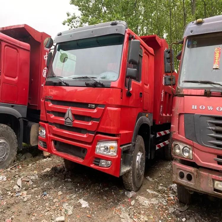 Sử Dụng Howo 6X4 10 Tires Dump Truck, Chất Lượng Cao Sử Dụng Howo 6*4 Tipper Truck