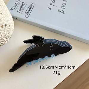 Nouvelles pinces à cheveux en forme d'animaux marins, adorables pieuvre et crabe, accessoires pour cheveux en forme de requin, pinces à cheveux personnalisées pour filles - Product Image 6