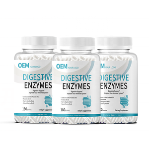 Tabletas de Enzimas Digestivas Probióticas OEM al por Mayor, Suplemento para la Salud Intestinal, Fórmula y Empaque Personalizados, Suministro Estable - Product Image 1