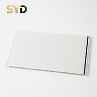 Plaques de plafond en PVC à faible entretien, panneaux de construction intérieurs pour cuisines, salles de bain et bureaux