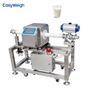 Détecteur <span class=keywords><strong>de</strong></span> métaux pour l'industrie alimentaire en acier inoxydable avec indice <span class=keywords><strong>de</strong></span> protection IP66 pour saucisses, sauces, lait, boissons Easyweigh FMD-PL100 - Product Image 3