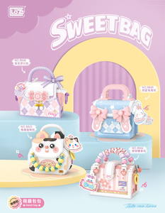 <span class=keywords><strong>Loz</strong></span> khối vi kim cương hạt nhỏ hình mèo túi kẹo Túi xách thỏ lắp ráp loạt túi trẻ em và khối lắp ráp người lớn - Product Image 6