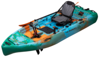 Kayak de 2025 pieds de stabilité avec entraînement à pédale de surf de 4m, capacité de 2 personnes pour l'application du cadre