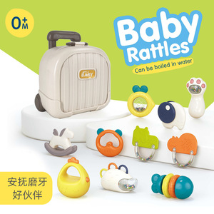 Sonajero para bebé, juguete suave de varias etapas para bebés de 0 a 24 meses, juguete educativo para la dentición con forma de bola y diseño colorido - Product Image 5