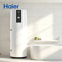 Chauffe-eau thermodynamique tout-en-un Haier, air-eau, R290, DC Inverter, réservoir 200L-300L, chaudière électrique pour usage hôtelier