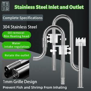 Zrdr Wyin <span class=keywords><strong>Aquarium</strong></span> Lelie Pijp Rvs Inlaat En Uitlaat Pijp Set Voor <span class=keywords><strong>Aquarium</strong></span> Waterleiding Met Filter Cartridge - Product Image 5