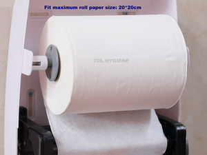 Dispensador de Toallas de Papel en Rollo de Plástico de Corte Automático para Montaje en Pared Directo de Fábrica - Product Image 6