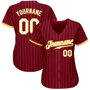 Personnalisé 100% Polyester Bouton Jeunes Impression Baseball Maillots Baseball Uniforme Ensemble pour Adultes Jeunes - Product Image 1