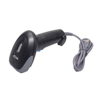 Lecteur de codes-barres filaire portable USB, scanner de codes QR 1D 2D portable, capteur CMOS, 25 pouces/s en stock, garantie 1 an