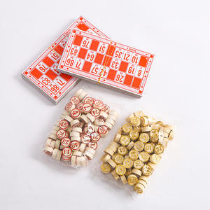 <span class=keywords><strong>Bingo</strong></span> numéro échecs en bois Lotto jeu d'échecs enfants jouets éducatifs pour adultes - Product Image 3