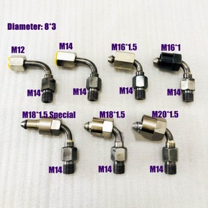 Áp lực cao 3000bar DIESEL Ống chuyển đổi doanh, phổ biến đường sắt kiểm tra băng ghế dự bị ống nối phần kết nối doanh để ống dầu - Product Image 2