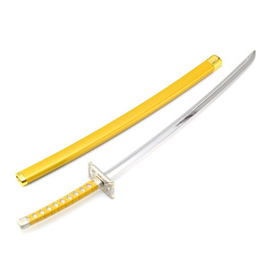 Espada Samurai de 26 cm de <span class=keywords><strong>Coyote</strong></span> Starrk de Bleach Anime, Modelo Coleccionable de Alta Calidad, Artesanía de Metal Completo, Espada de Juguete Personalizada - Product Image 1