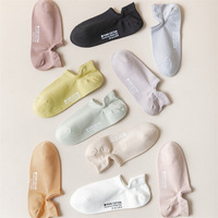 Haute qualité respirant coton été court cheville chaussettes pour femmes hommes couleur unie Logo personnalisé décontracté équipage quantité minimale de commande 10 paires en gros