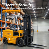 Chariot élévateur électrique robuste de 5 tonnes, chariot élévateur à haute capacité pour la manutention de marchandises, pour la logistique portuaire et les travaux en entrepôt de marchandises