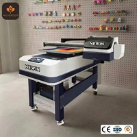 Impresora UV Industrial A1 6090 con 3 Cabezales Epson I3200/I1600, Máquina de Impresión Plana para Botellas, Madera y Metal