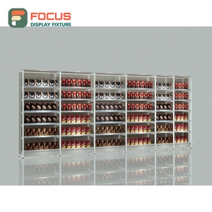 Custom Wig Display Counter Glass Top Lockable Drawer Multi Shelf Shop Display Counter Cabinet - Product Image 5