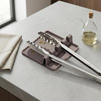 Support à cuillères sans BPA pour cuisinière, repose-cuillères de cuisine pour plusieurs ustensiles