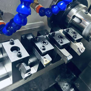 HANSUN 220V Centre d'usinage à double tourelle haute précision, type colonne standard, multifonctionnel, à banc incliné, type gang, moyenne capacité, double Fanuc - Product Image 3