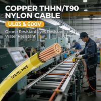 Cable THHN de Alta Calidad de 14mm 22mm 30mm 38mm 50mm, Cables THHN con Aislamiento de PVC # 8.0mm2 para Proyectos en Filipinas