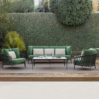 Table ronde de salle à manger d'extérieur en teck moderne avec chaise - Durable, imperméable, villa, appartement, cour, entrepôt, meubles de jardin