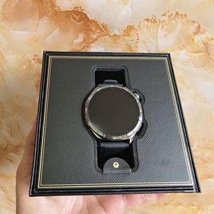 Luxury Stainless Steel Smart GT5 <b>Watch</b> 46mm Round Digital Display Sapphire Crystal Case with Silicone Band Unisex - Product Image 3